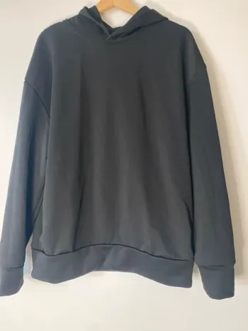 Sweat à capuche imprimé papillon dans le dos (DD)