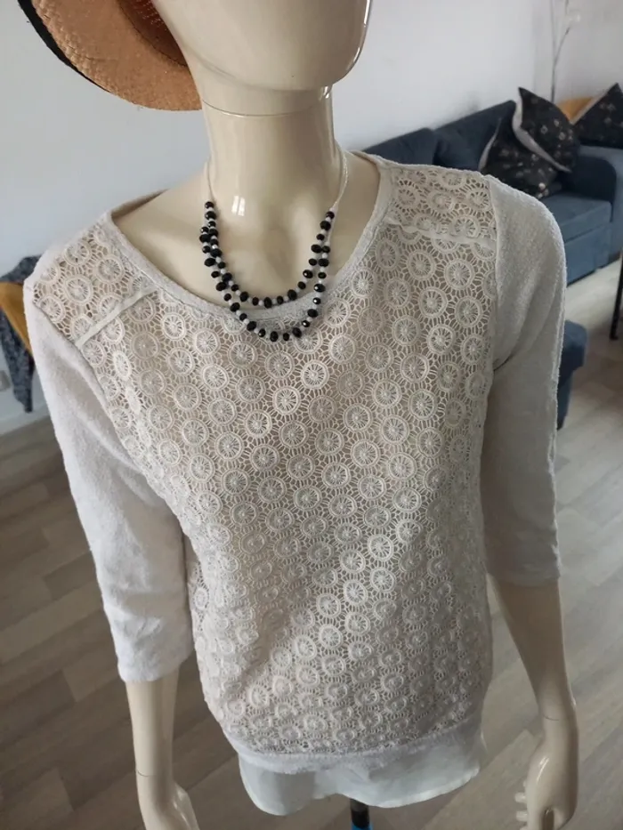 Pull fantaisie Camaïeu S/M - photo numéro 7