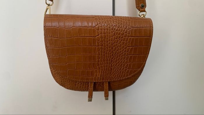 Sac en croute de cuir croco - photo numéro 3