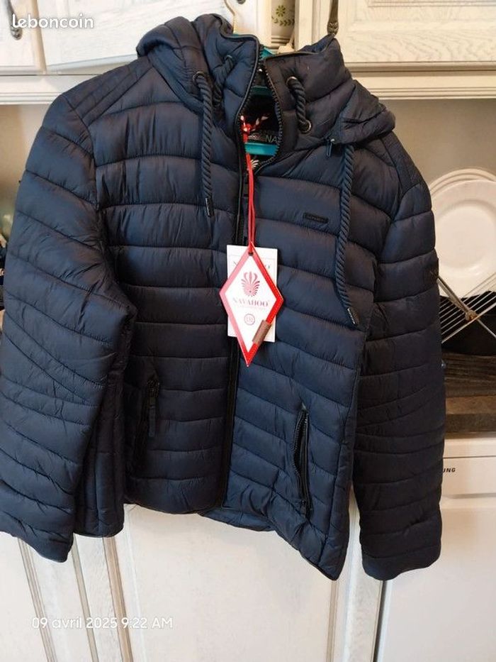 Zalando - Navahoo Lulana, Veste matelassée pour Dame mi-Saison Bleu Foncé XXL - Zalando - photo numéro 7