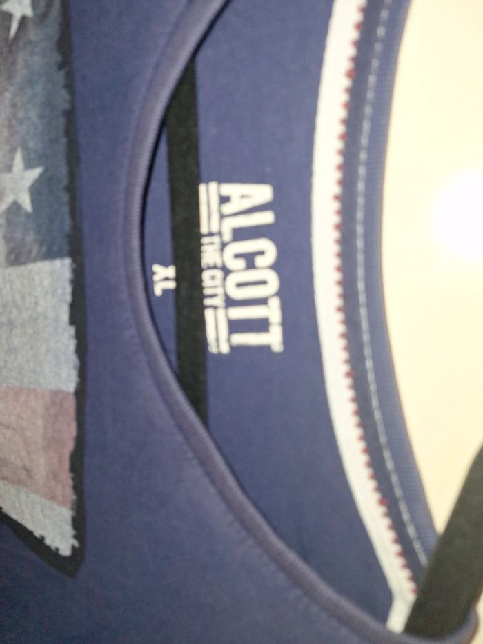 T-shirt bleu alcott the city XL - photo numéro 3