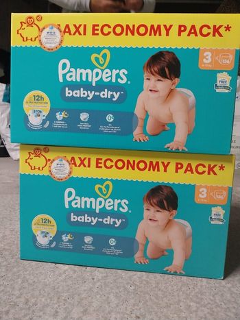 Couche pampers baby dry taille 3