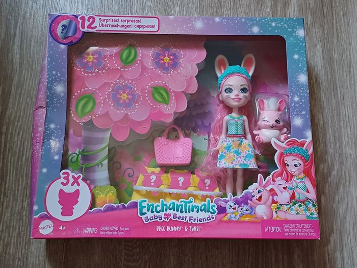 Enchantimals Baby & Best Firends de Mattel