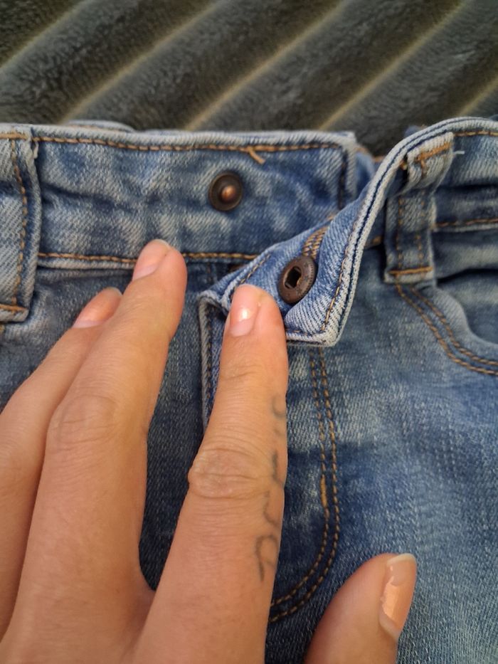 Jeans slim bleu clair 4 ans garçon - photo numéro 4