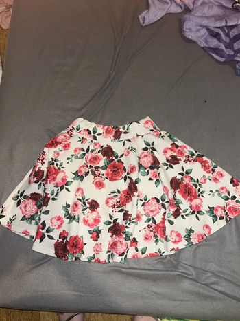 Jupe à fleurs