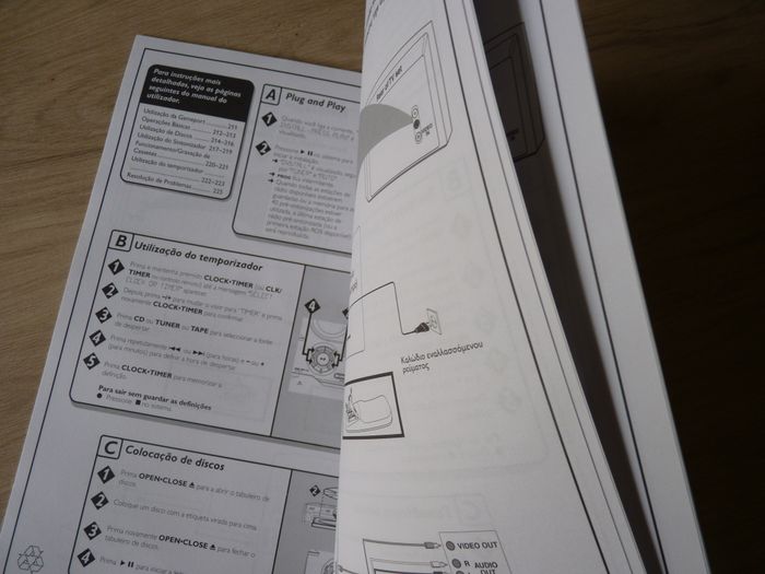 notice appareil Philips chaine hifi ref FWM75 musique TBE