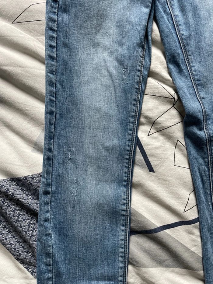 Jeans skinny effet user - photo numéro 2