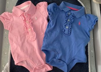 Lot de 2 bodys  Ralph Lauren
