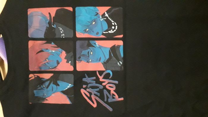 T-shirt - Kpop Demon Hunters - Noir Saja - photo numéro 6