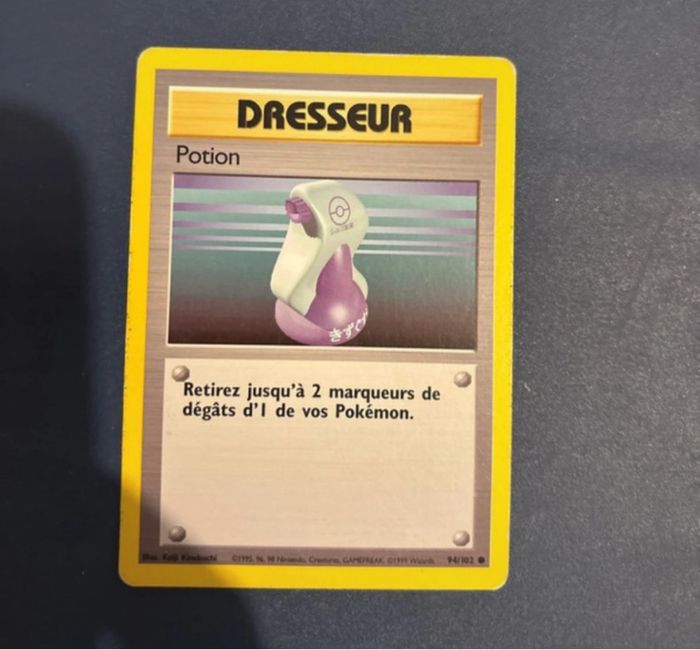 Carte Pokémon Wizards Potion 94/102 Set de base