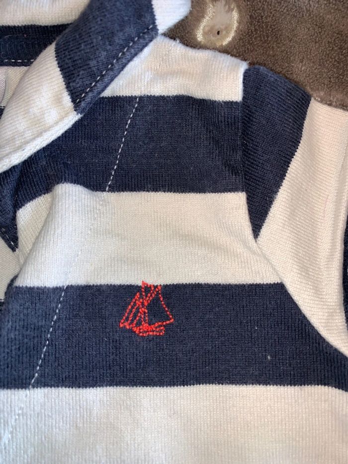 Combinaison short bébé garçons petit bateau - photo numéro 2