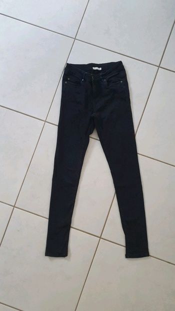 Jean noir fille Taille 34 gemo  chelo3