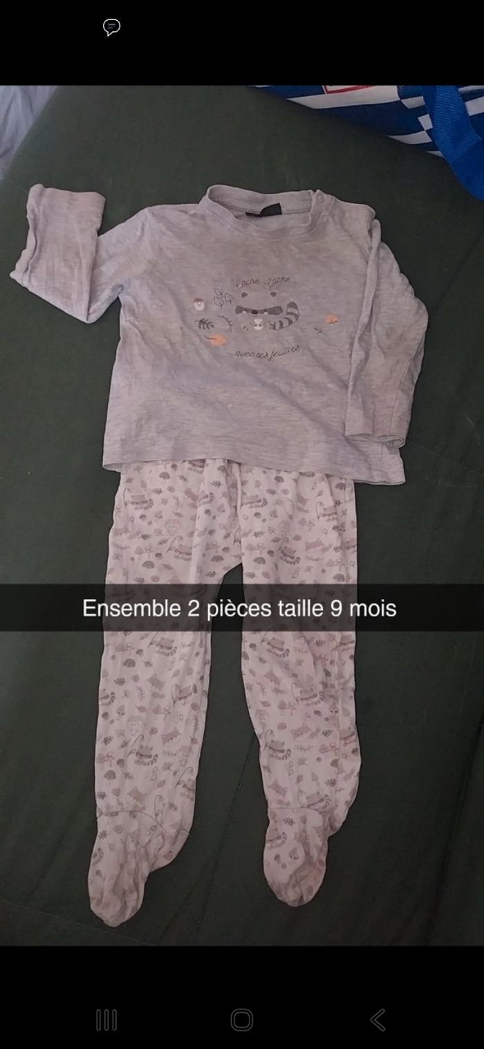 Pyjama 2 pièces