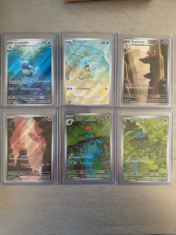  Lot de cartes Pokémon AR 151 écarlate et violet