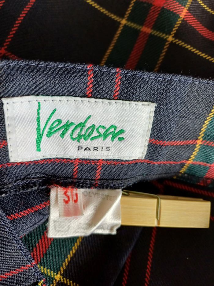 Pantalon écossais taille haute Verdosa taille 36 - photo numéro 8
