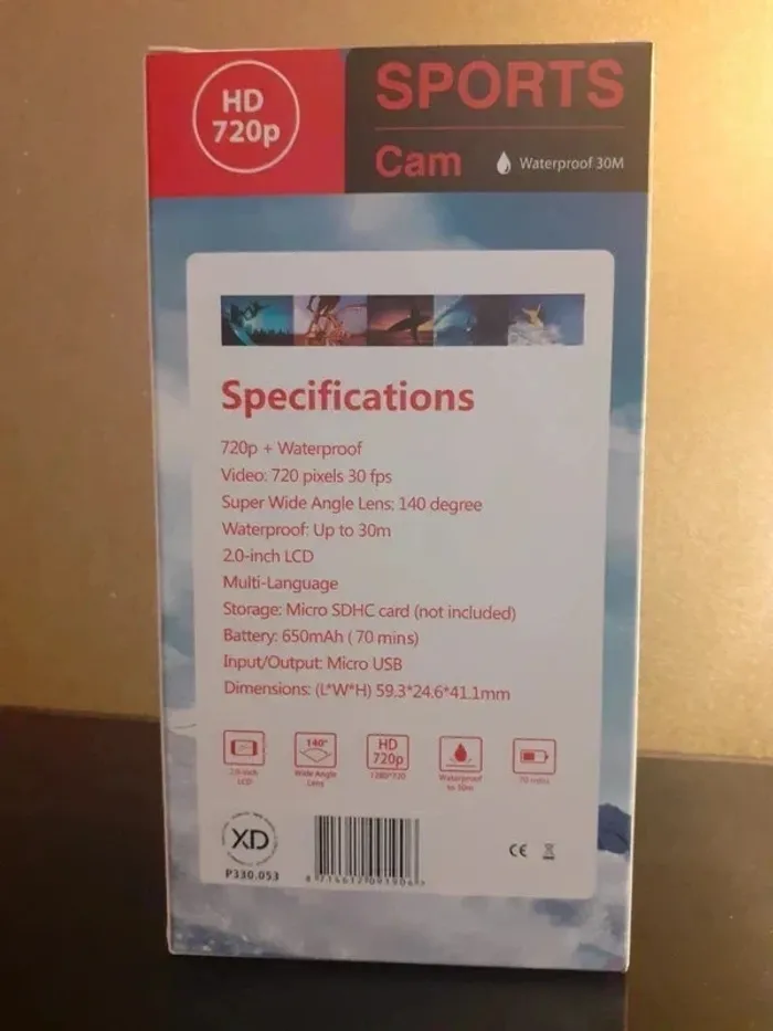 Caméra sport waterproof neuve - photo numéro 3