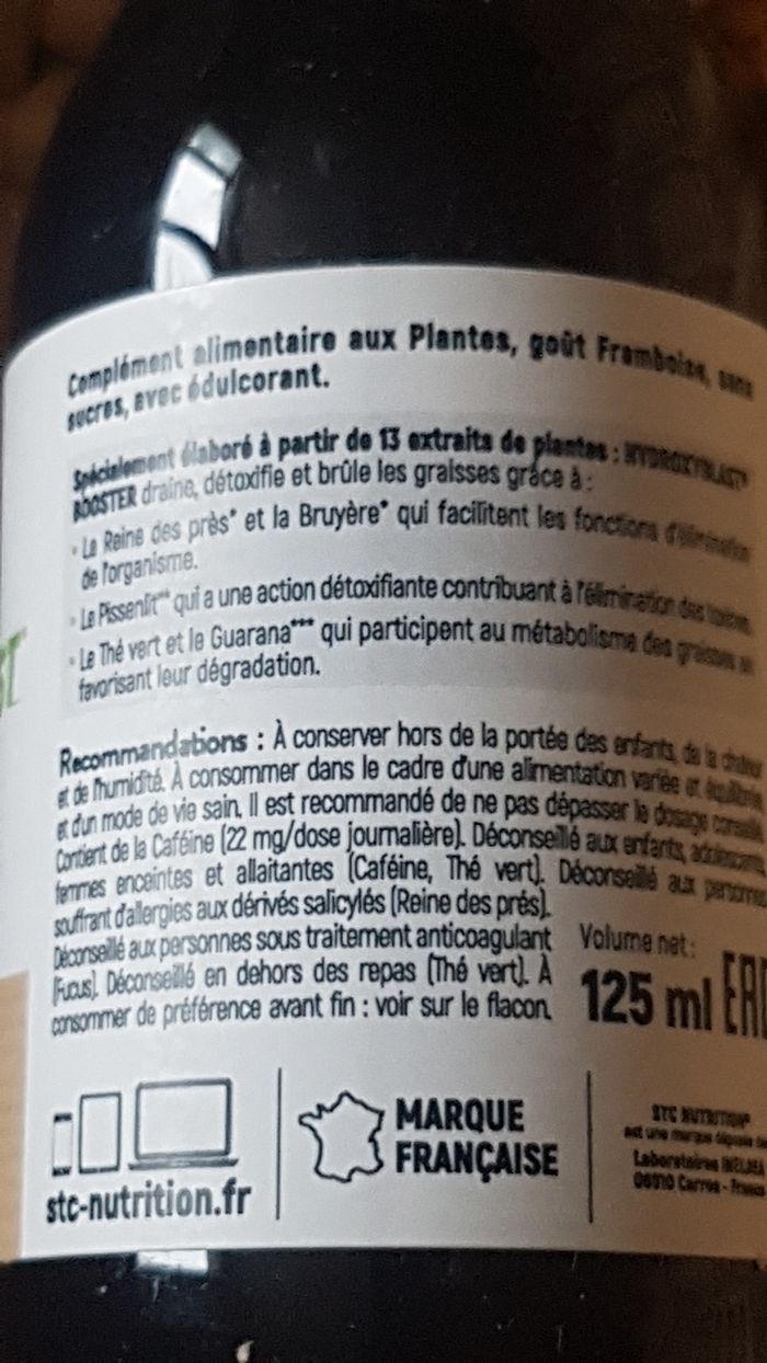 Pack booster minceur stc hydroxyblast - photo numéro 9