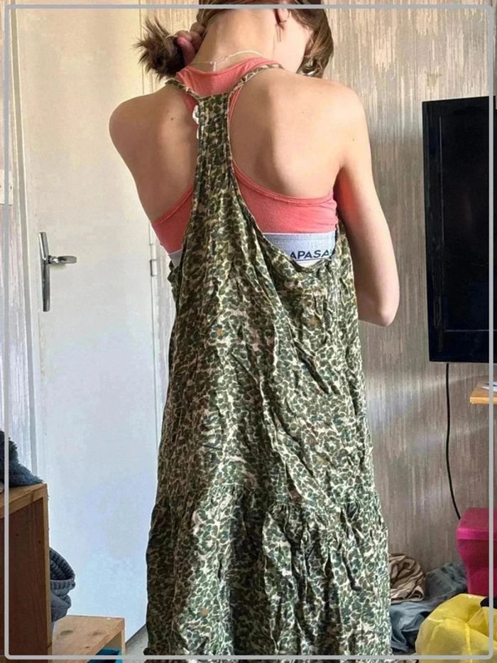 Robe imprimé militaire taille 40 marque roxy - photo numéro 3