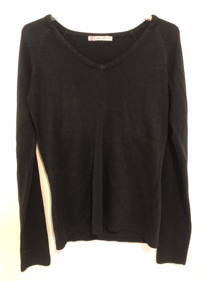 Pull col V Gémo S - photo numéro 2