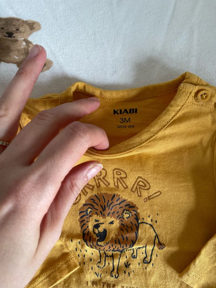 Sweat-shirt moutard kiabi - photo numéro 2