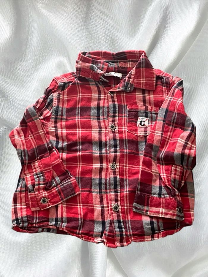 Lot de 2 chemises bébé garçon – 24 mois - photo numéro 5