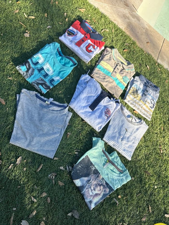 Lot de 9 tee shirts/polos Orchestra en 8 ans - photo numéro 2