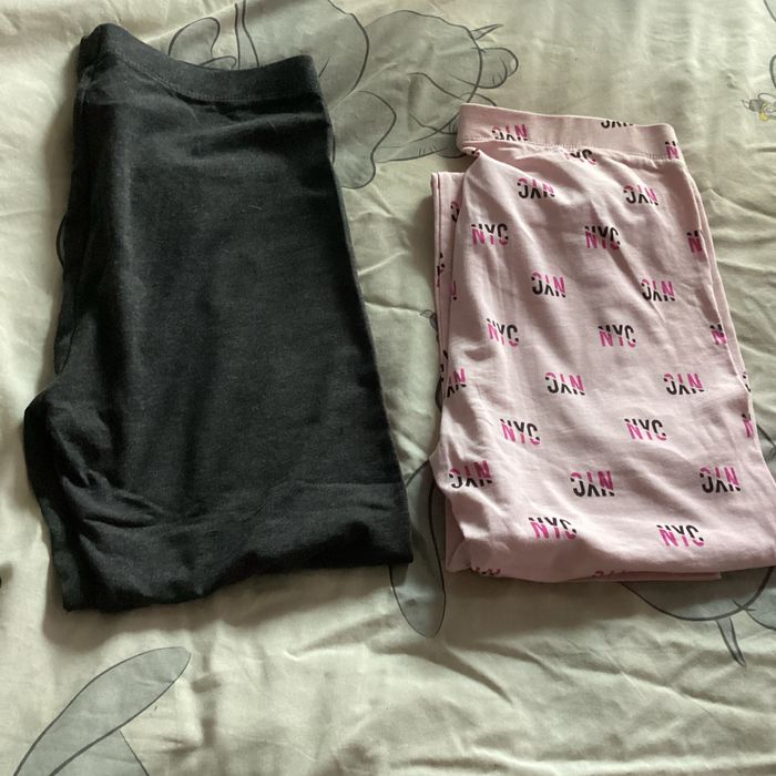 Lot de 2 leggings fille 12/14ans