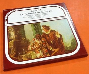 Coffret 33 tours (2 disques) Rossini Le Barbier de Séville (1978)