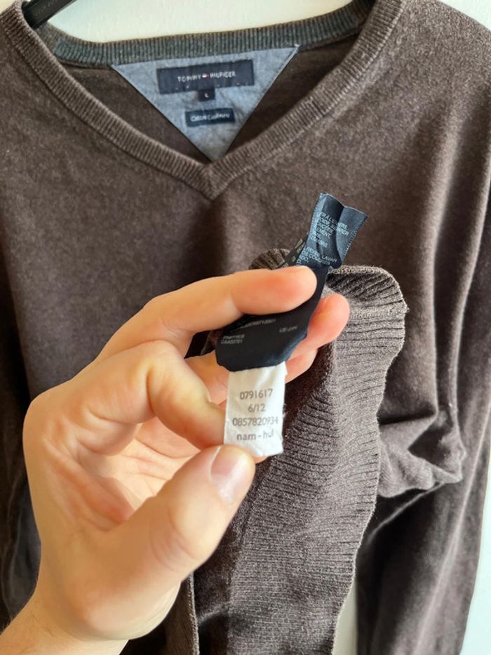 Pull classique taille L homme Tommy Hilfiger - photo numéro 5