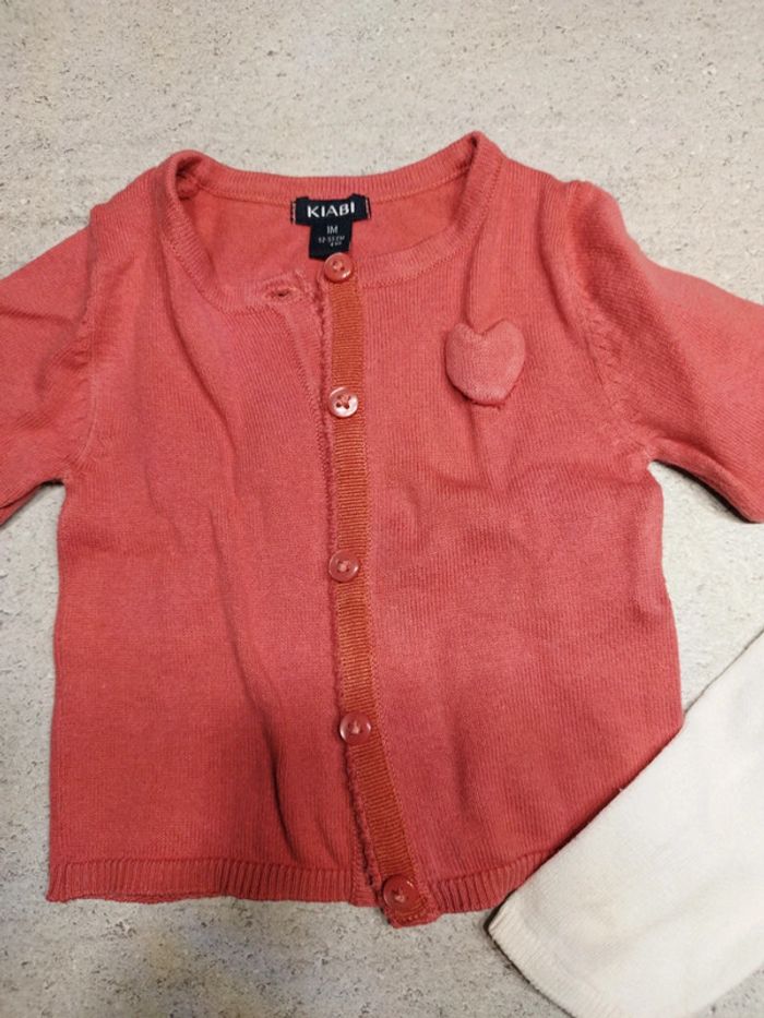 Lot de 2 gilets manches longues - photo numéro 2