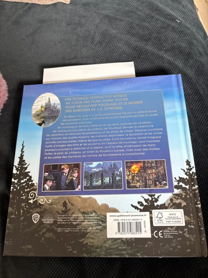 Le carnet magique Poudlard Harry Potter - photo numéro 2