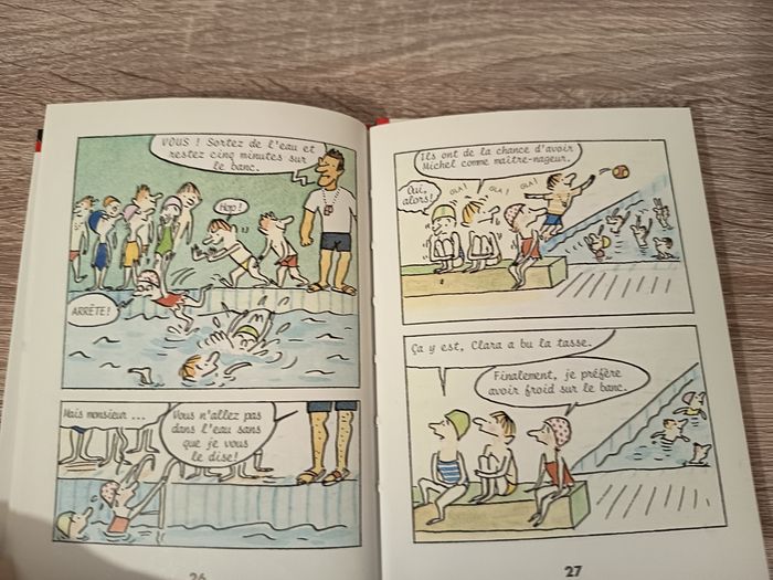 Livre enfant Ainsi va la vie, Lili ne veut plus aller à la piscine, Éditions Alligram - photo numéro 2