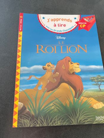 Roman enfant j’apprends à lire cp le roi lion