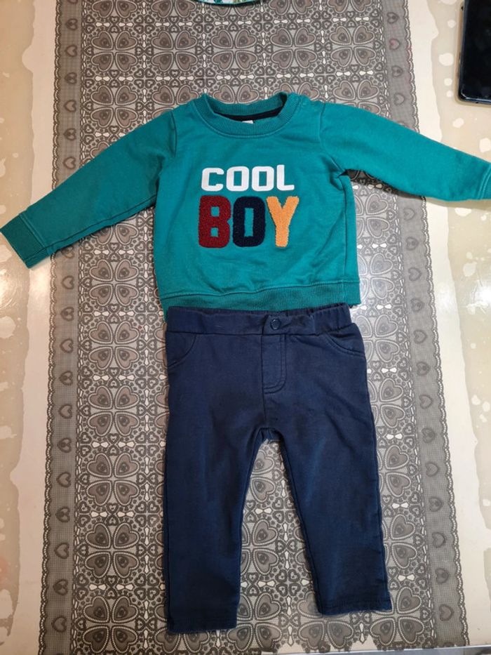 Ensemble taille 18 mois NPO baby