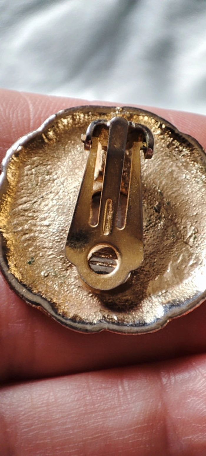 Clips d'oreilles vintage - photo numéro 8