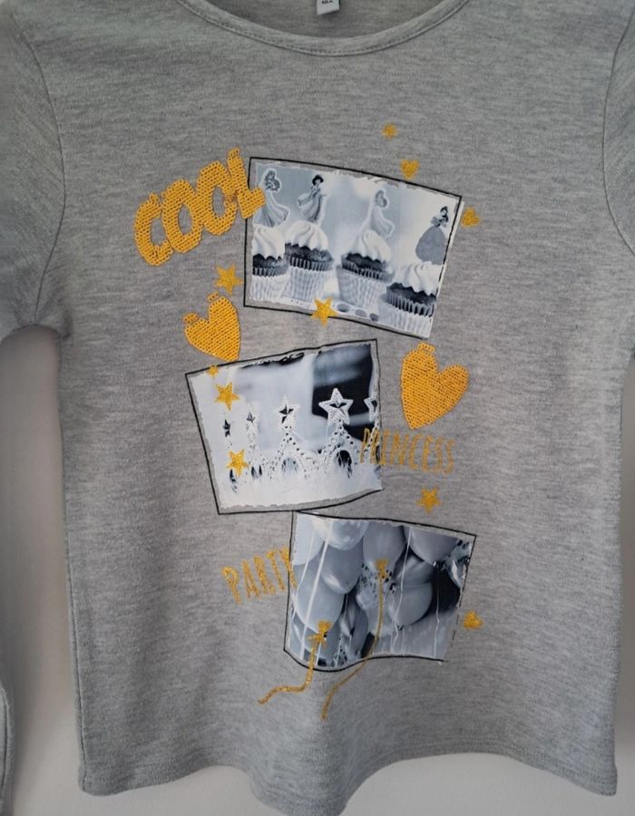 Tee-shirt manche longue 10 ans - photo numéro 2