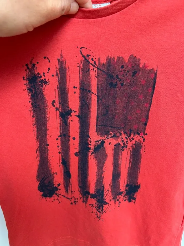 T shirt garçon tape a l’œil 5 ans - photo numéro 4