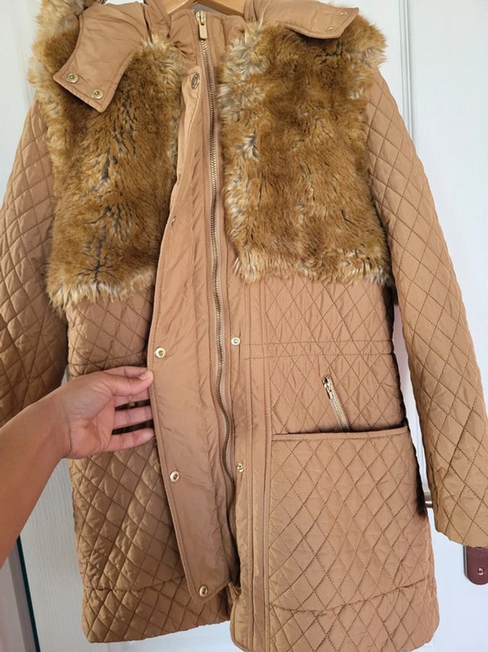 Doudoune bi-matière Chloé 12 ans impeccable - photo numéro 8