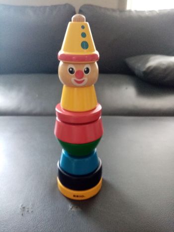 Tour clown à empiler bois