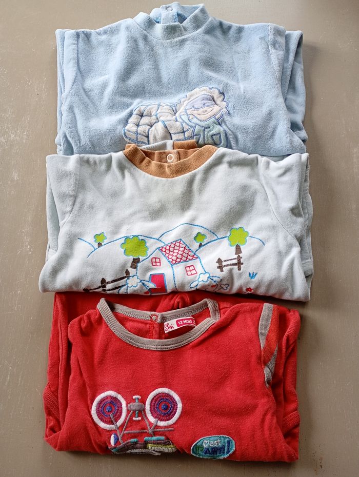 Lot Pyjamas 9/12 mois