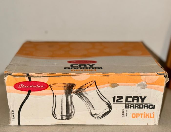 NEUF lot de 12 verres à thé turcs - photo numéro 3