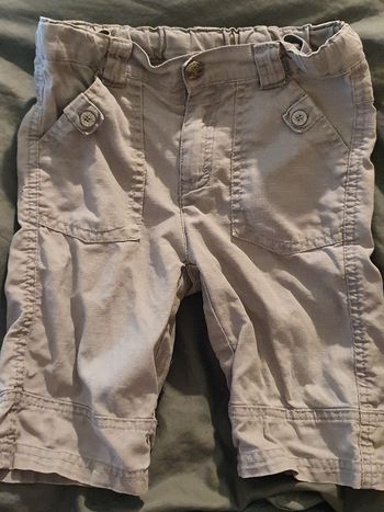 Pantalon kiabi beige gris
