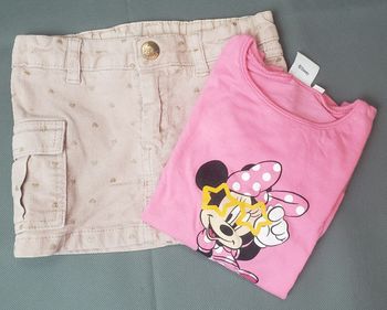 ensemble fille minnie