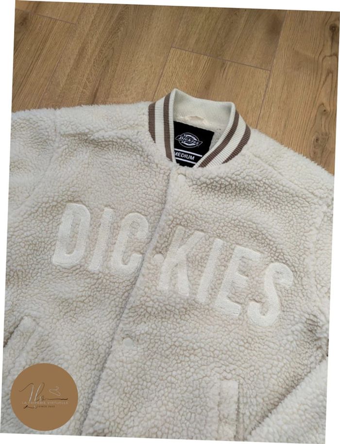 Veste Moumoute Dickies Blanche Taille M - photo numéro 3