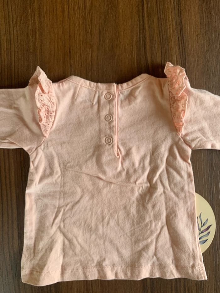 T shirt manche longue Mot d’enfant 3 mois - photo numéro 4
