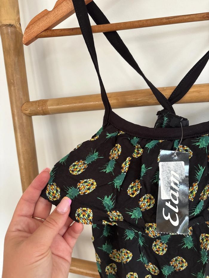 Débardeur ananas croisé dans le dos - photo numéro 6