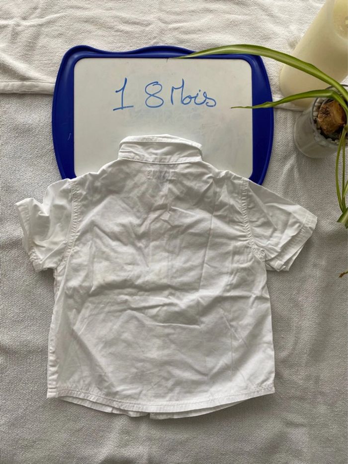 Chemise manches courtes / chemisette légère- 18 mois - Grain de Blé - BE - photo numéro 6