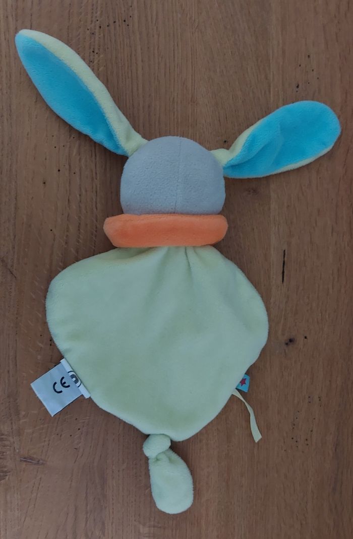 Doudou plat Lapin - U tout petits - photo numéro 2