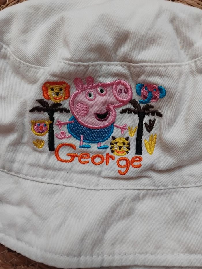 Chapeau soleil, Bob Peppa pig, taille 52 - photo numéro 2