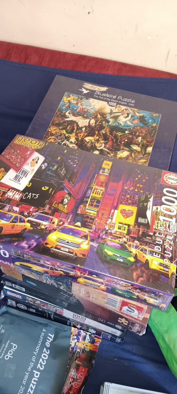 Lot 13 puzzles neuf 1000 pieces et 1 de 2000 blister cassé  sur 2 - photo numéro 8